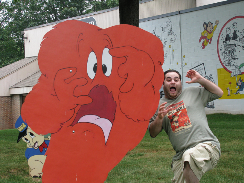 Jesse scared with Gossamer.