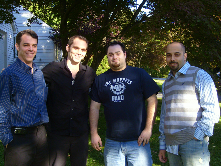 Jesse with groomsmen